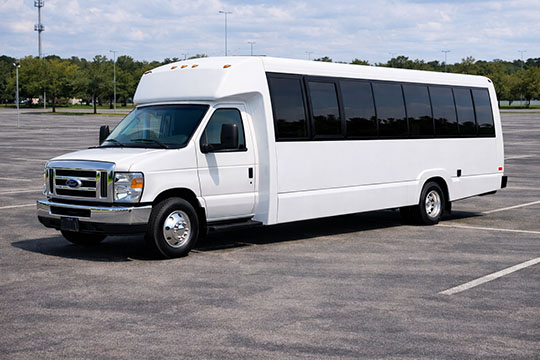 25-passenger minibus available for charter in San Mateo, CA
